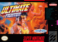 Ultimate Fighter Super Nintendo  box art